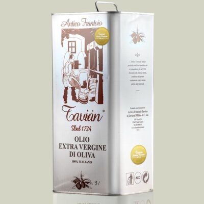 Olio Extra Vergine di Oliva Ligure Frantoio - Latta 5litri