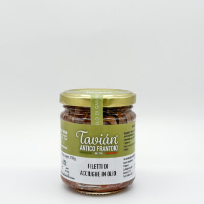 Filetti di acciughe in olio
