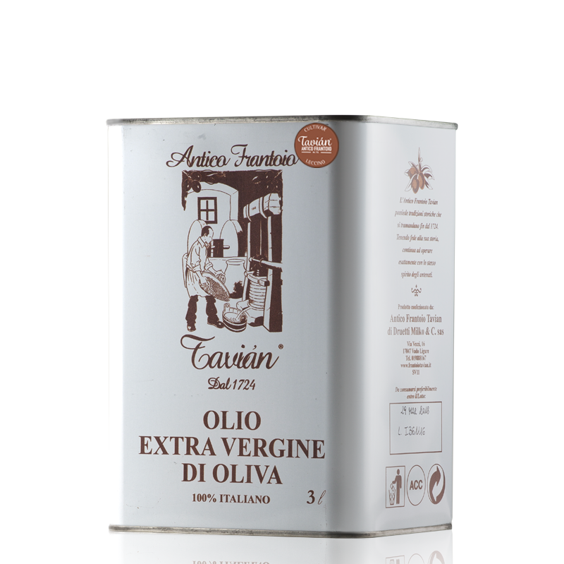 Olio Extra Vergine di Oliva Cultivar "Leccino" - 3 L